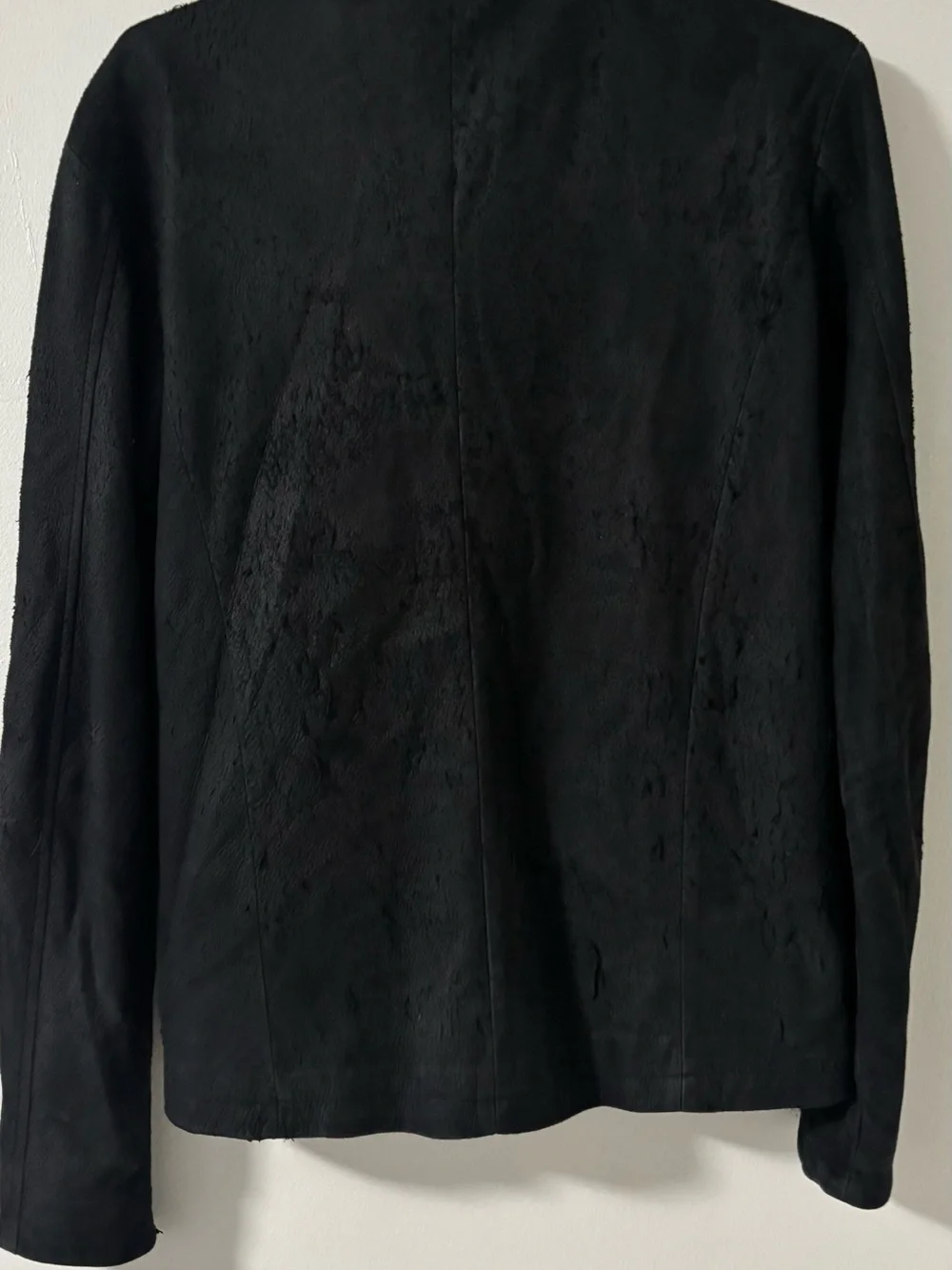 Giorgio Brato Black Zip-Up Jacket